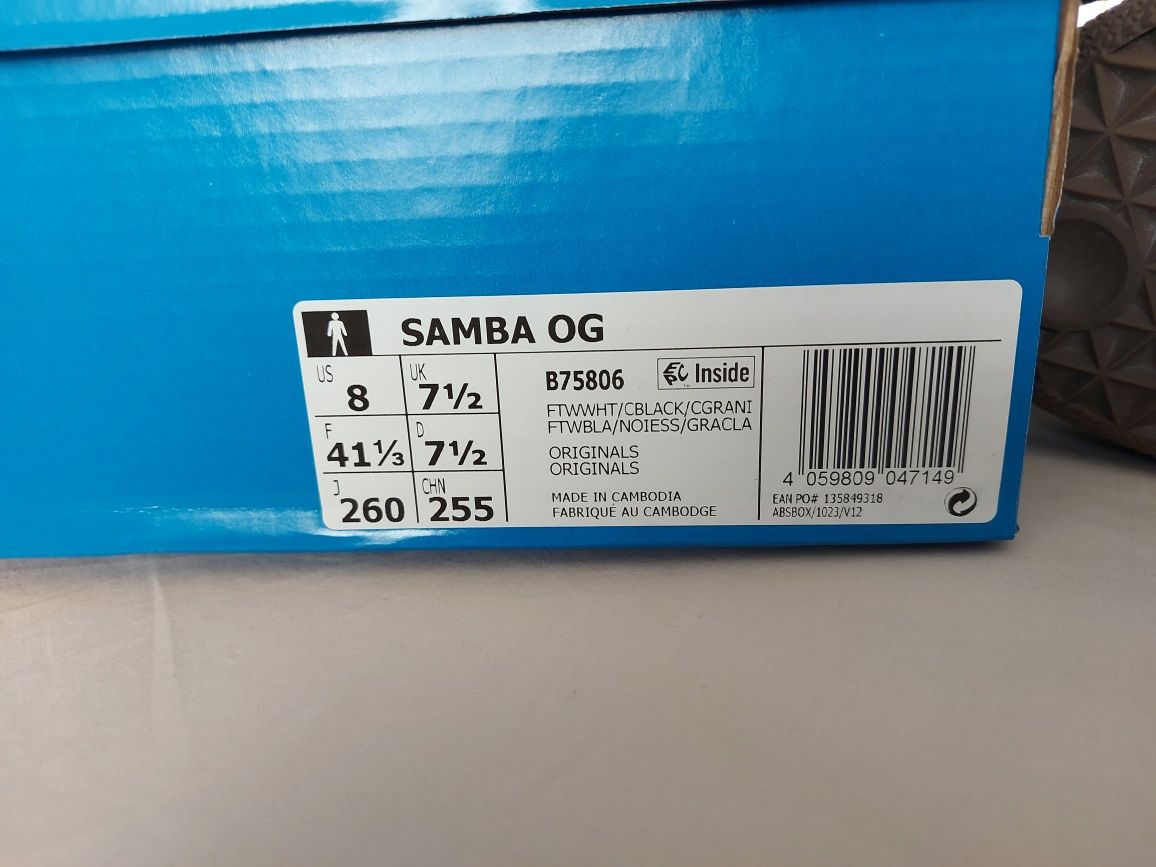 Adidas Samba OG 41