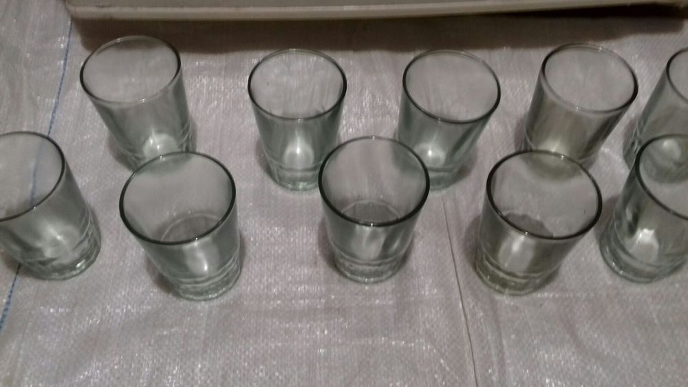 Стаканы стеклянные  10 штук