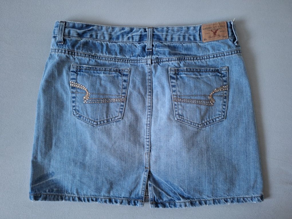 Spódniczka jeans mini L American Eagle