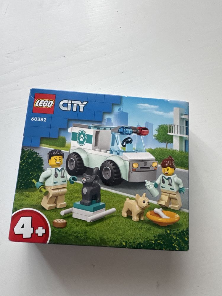 Zestaw lego city weterynarz 60382