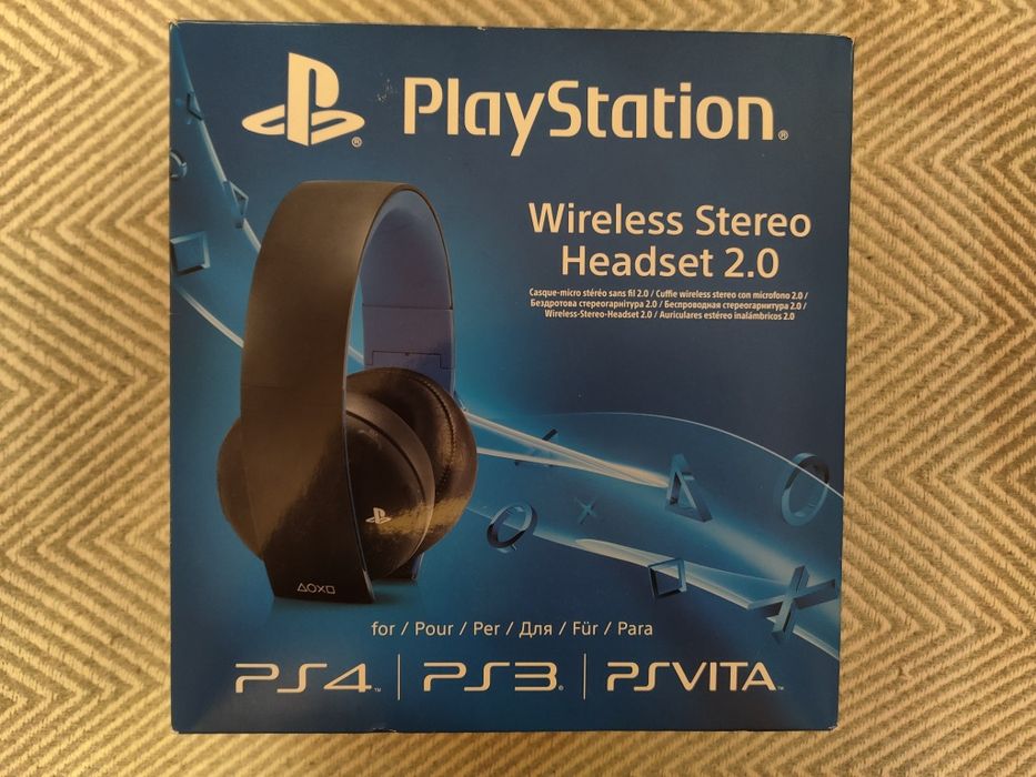 Słuchawki bezprzewodowe PlayStation wireless stereo headset 2.0