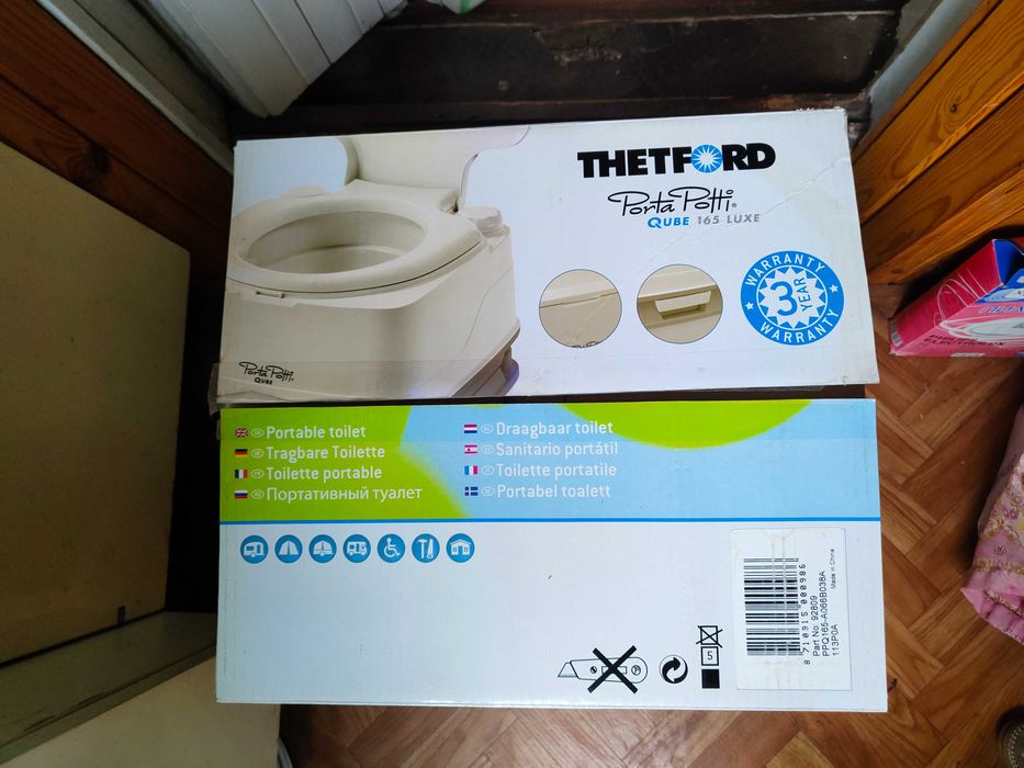 Биотуалет Thetford Porta Potti 165 Luxe бежевый