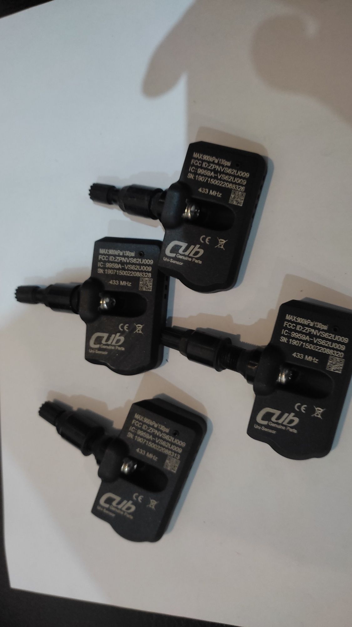 Czujniki ciśnienia TPMS Kia Carens Sportage