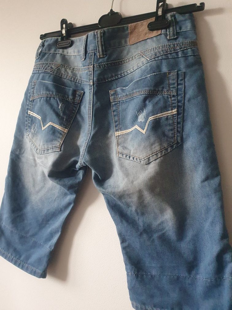 Spodenki dżinsowe firmy Iteno jeans rozmiar 170