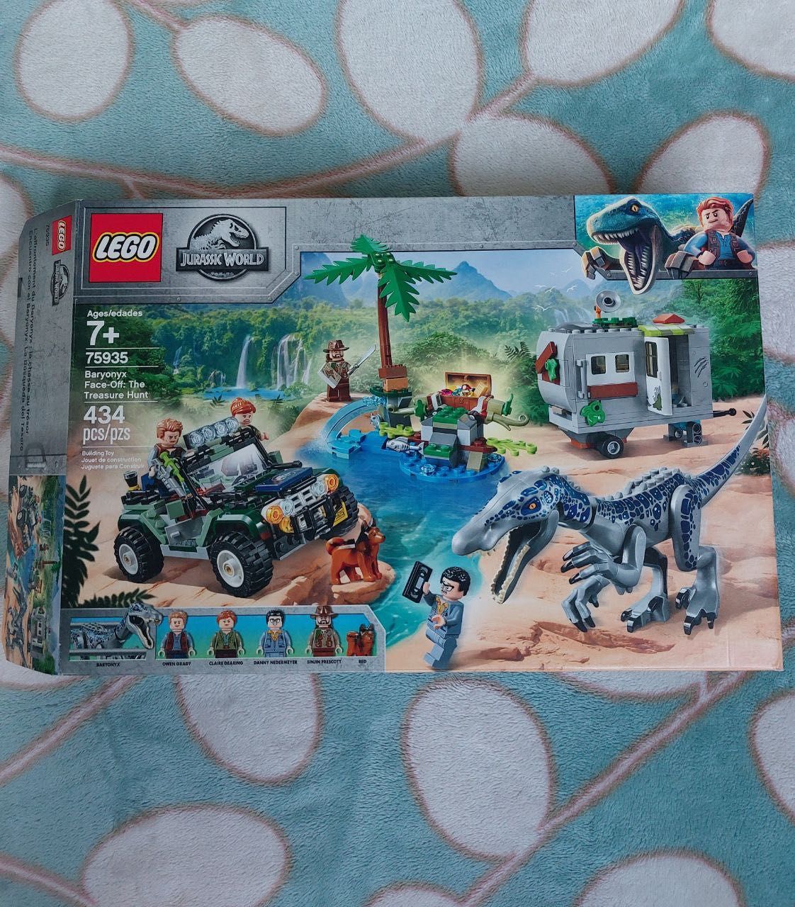 Лего 75935 Lego Jurassic World Поєдинок з Баріоніксом