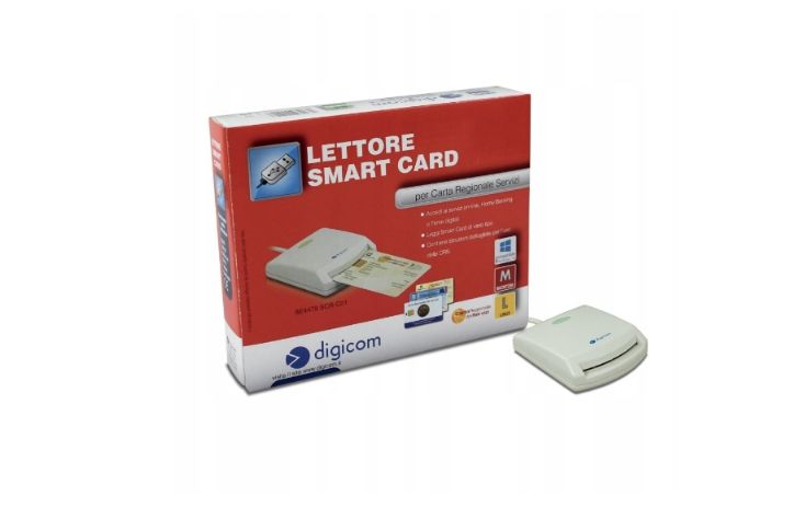 Czytnik kart chipowych Digicom Smart Card USB READER SCR C01