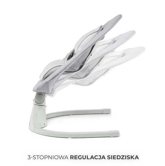 Kinderkraft Tulsy Grey Bujaczek Leżaczek Szary Elektroniczny *NOWE*