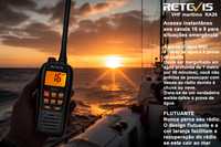 Rádio Retevis RA26 VHF Marítimo