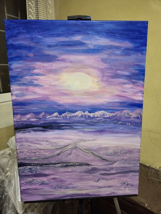 Pintura, Tela 50 x 70, Acrílico. Painting, Canvas 50 x 70, Acrylic.