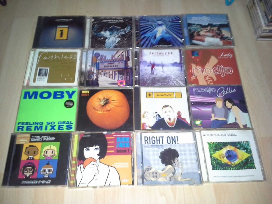 Płyty CD Suono Libero / MOBY/ Modjo / Human Traffic / Faithless i inne
