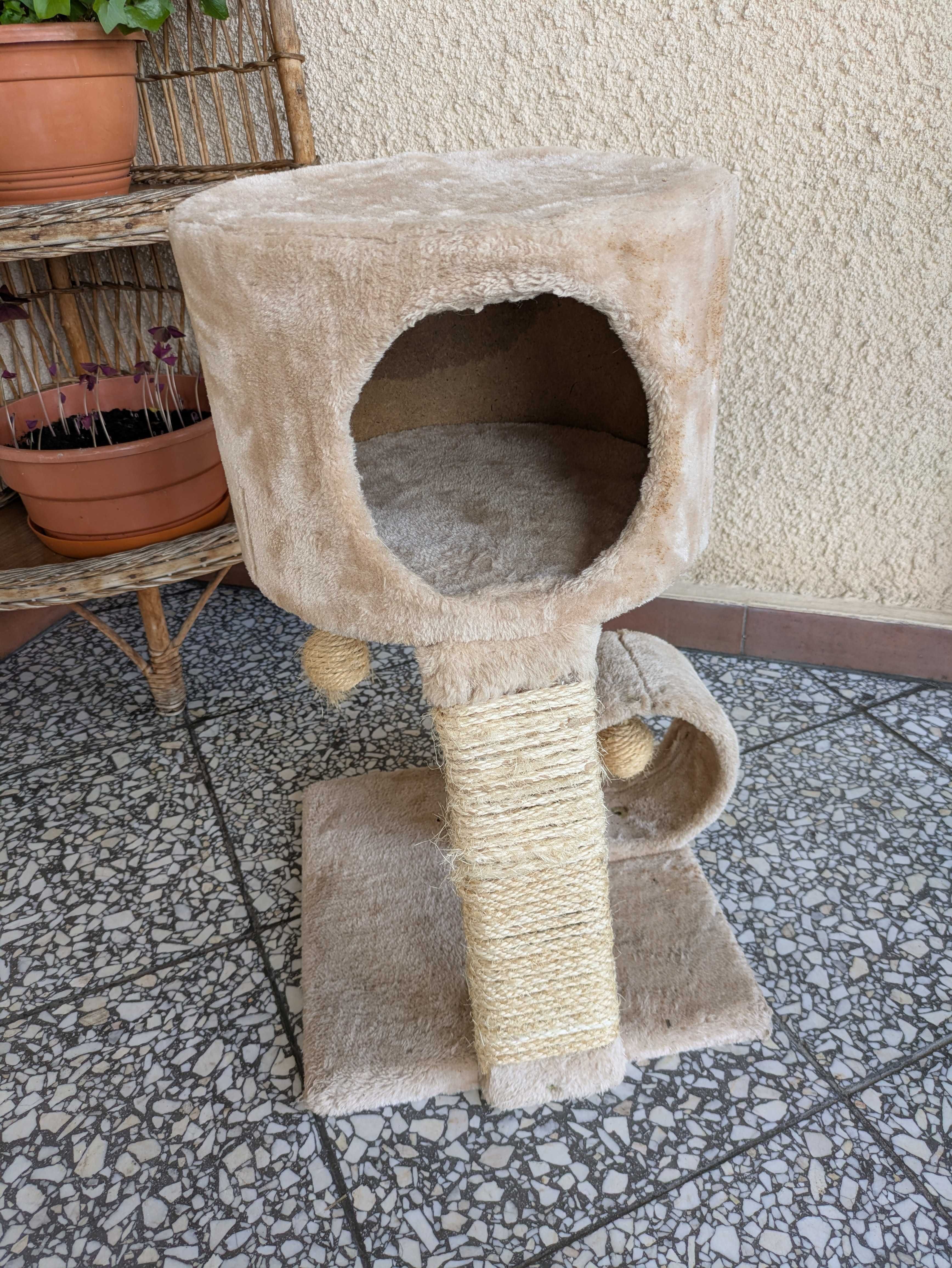 Drapak / legowisko dla małego kota 55cm