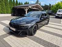 BMW Seria 5 520d X-DRIVE Salon , 1 WŁ ,serwis , 2022 M-Pakiet Mild Hibrid DIESEL