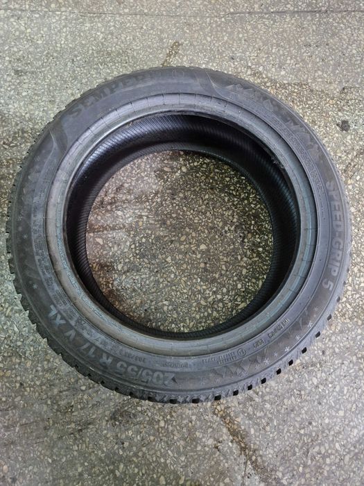 Opony Zimowe 205/55R17 Semperit Speed-Grip 5 4sztuki Montaż 8,5mm