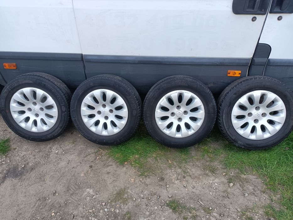 Felgi z oponami 195/65R15 Citroen Berlingo C5 Xsara Peugeot Partner