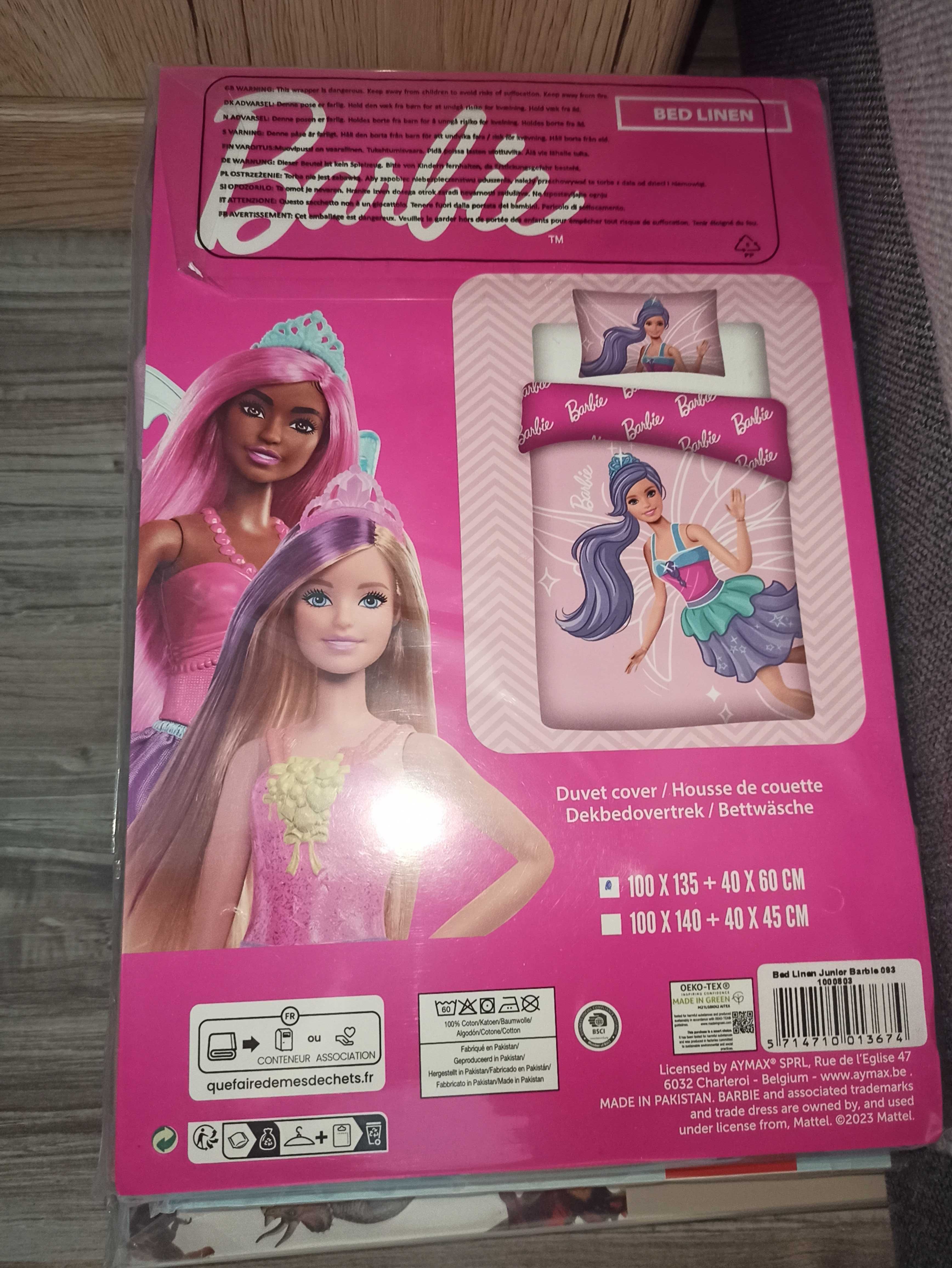Pościel Barbie 100/135