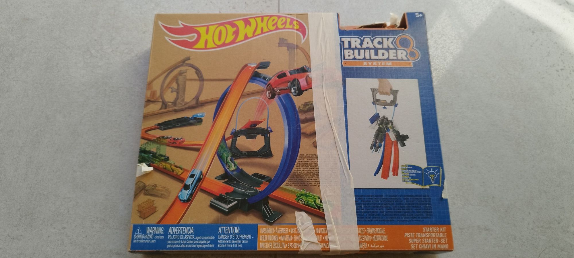 Hot Wheels Track Builder zestaw dla dzieci zabawka