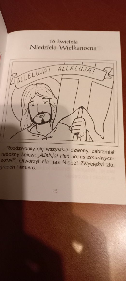 Kalendarz małego chrześcijanina kolorowanki