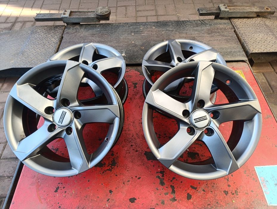 5x114.3 Felgi Aluminiowe 16 Nissan Pulsar Leaf Qashqai Renault Koleos