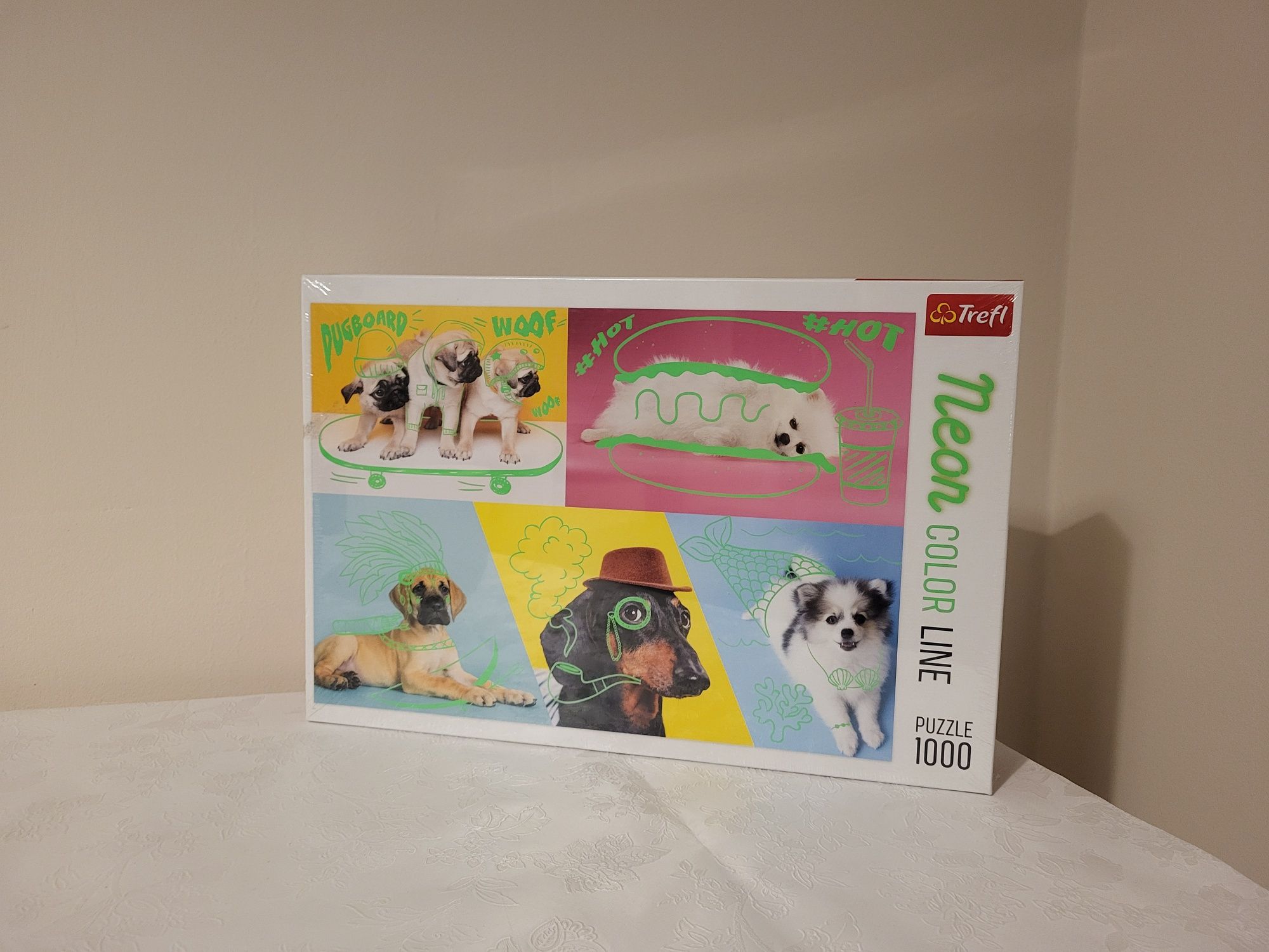 Puzzle Trefl Neon Color Line 1000 el.