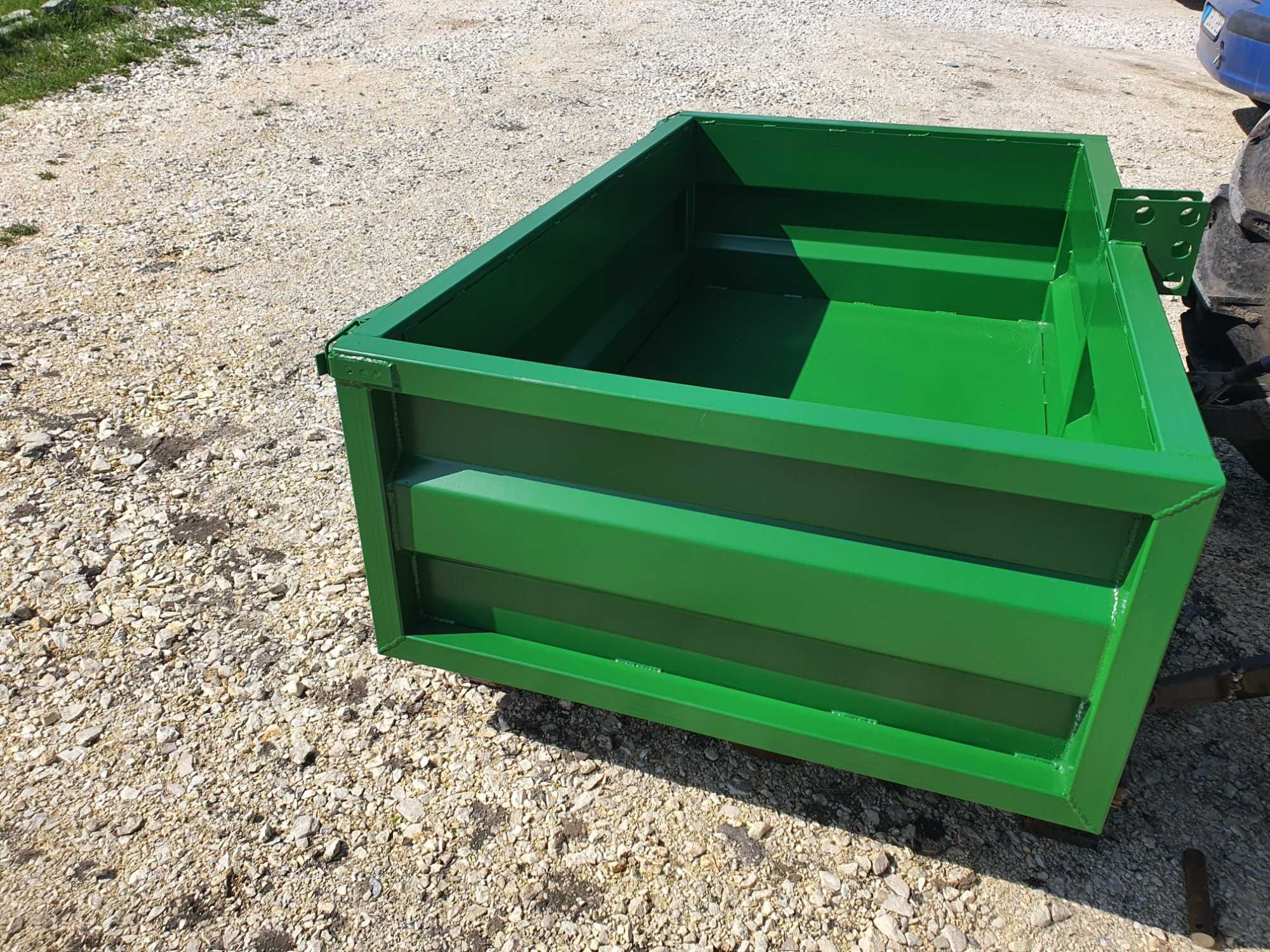 Skrzynia transportowa ładunkowa paczka do ciągnika 1.65m 1.85m 2.10 m