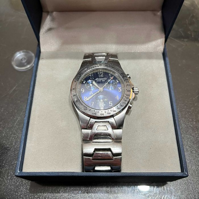 Zegarek Atlantic 8046 Mariner Chronograph + Pudełko