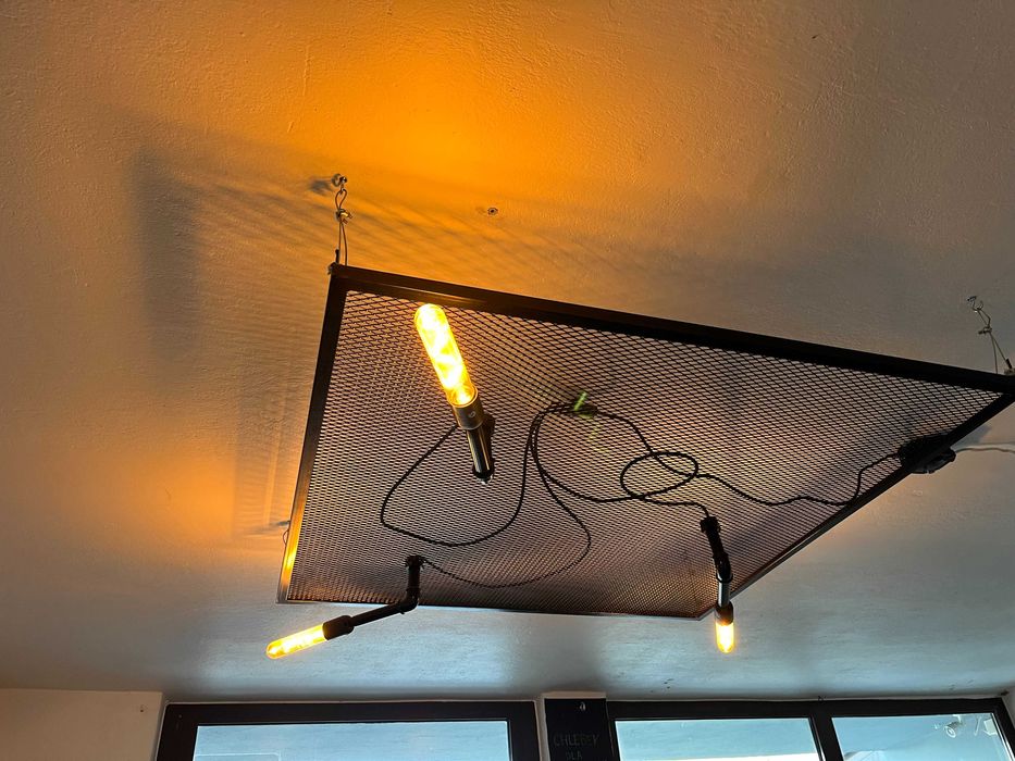 Lampa sufitowa styl loft, żyrandol oświetlenie Loft