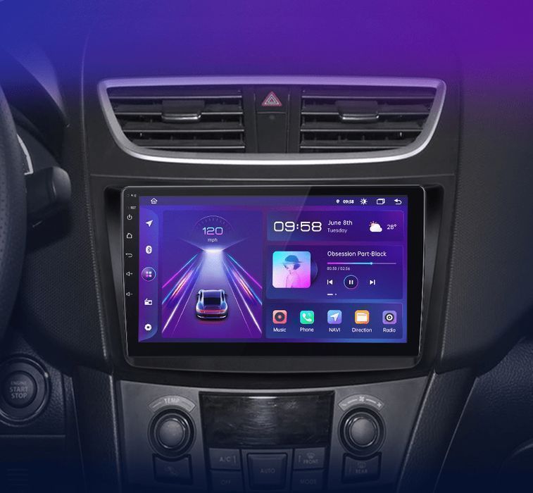 Suzuki Swift 4 Radio nawigacja Carplay Android Auto 2GB plus