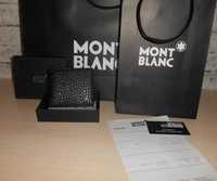 KLIP DO PIENIĄDZE portfel MĘSKI Mont Blanc, skóra 78-0093