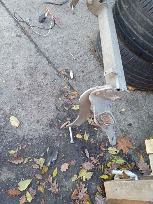 Hak holowniczy wpinany moduł kpl Ducato Jumper Boxer 06- oryg