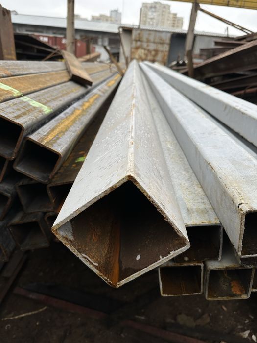 Уголок, швеллер, труба профільна та кругла, листовий прокат бу/новий