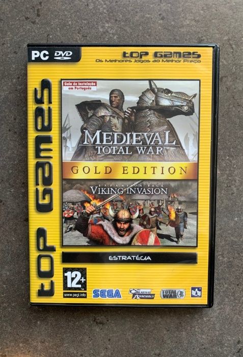 Vendo Jogo Medieval Total War Gold Edition Original para PC DVD