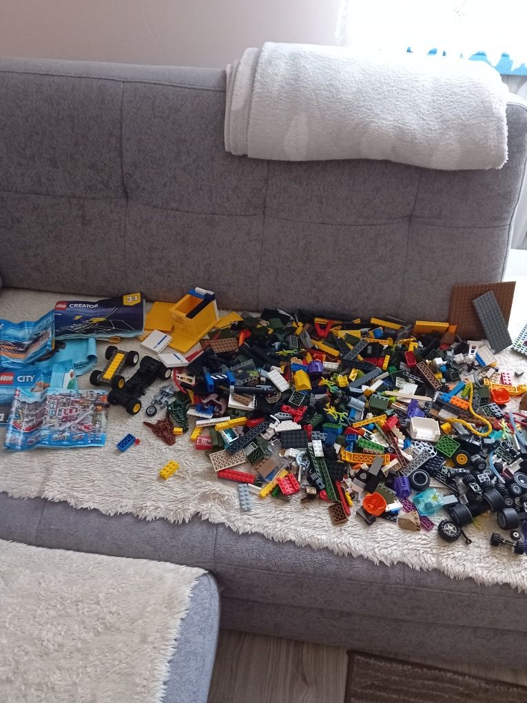 Klocki Lego pomieszane