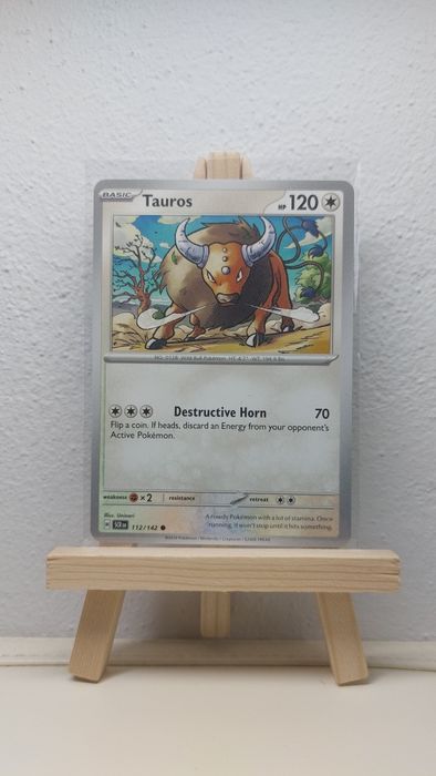 Karta pokemon Tauros 112/142 Stellar Crown