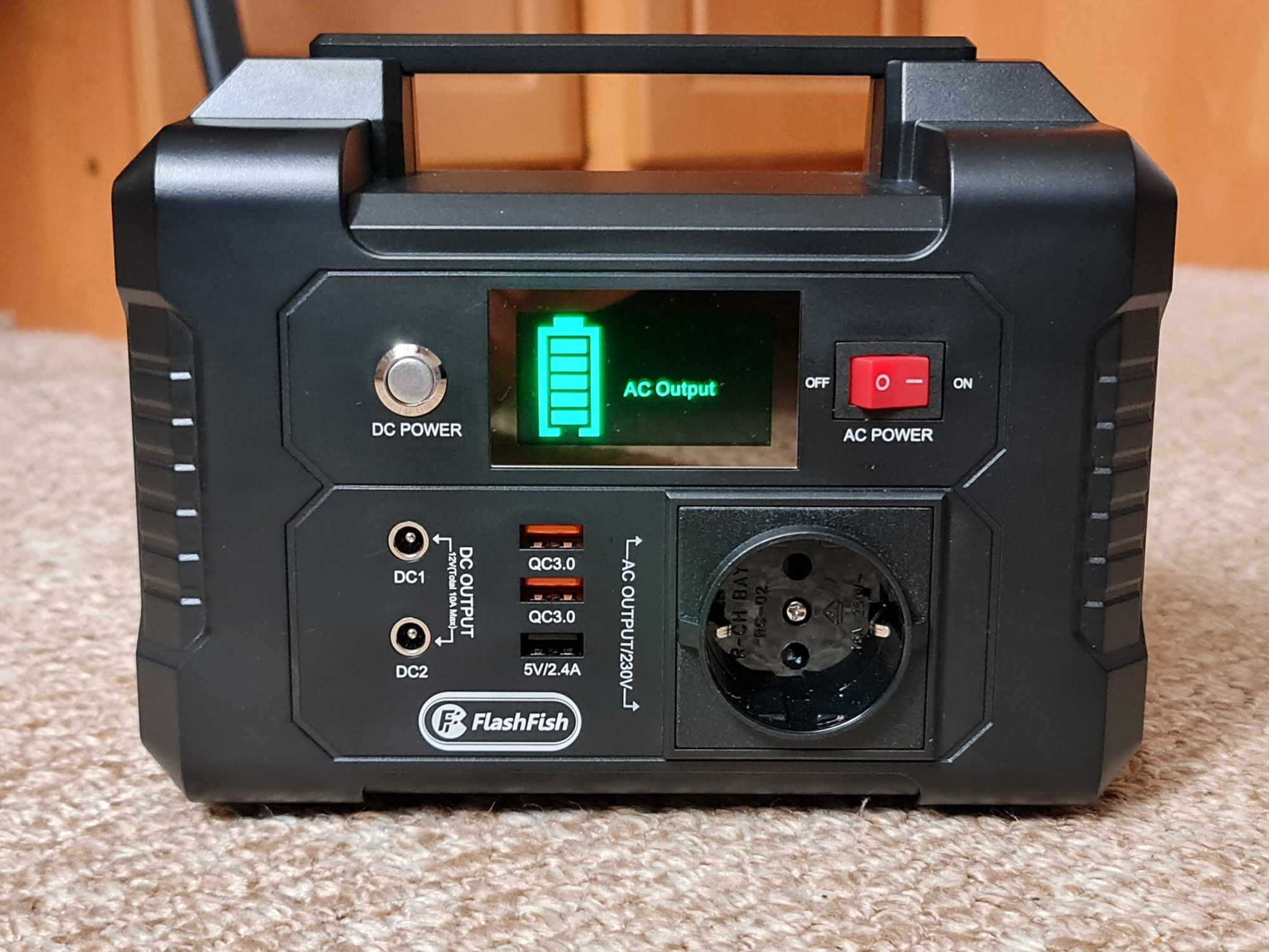 Зарядная станция 220В Flashfish E200/Повербанк/EcoFlow/220В