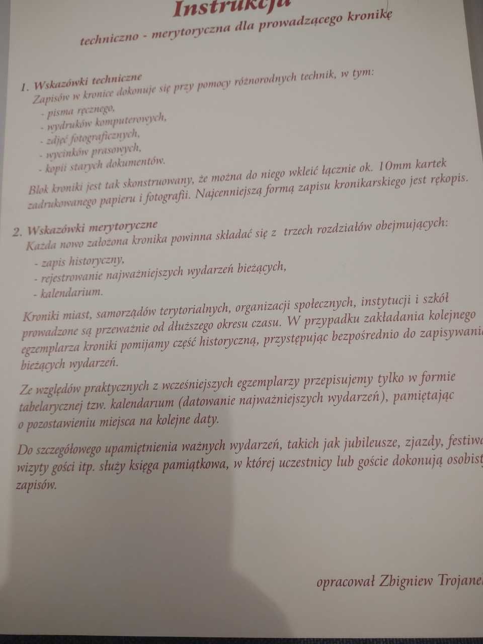 Kronika pamiątkowa A4