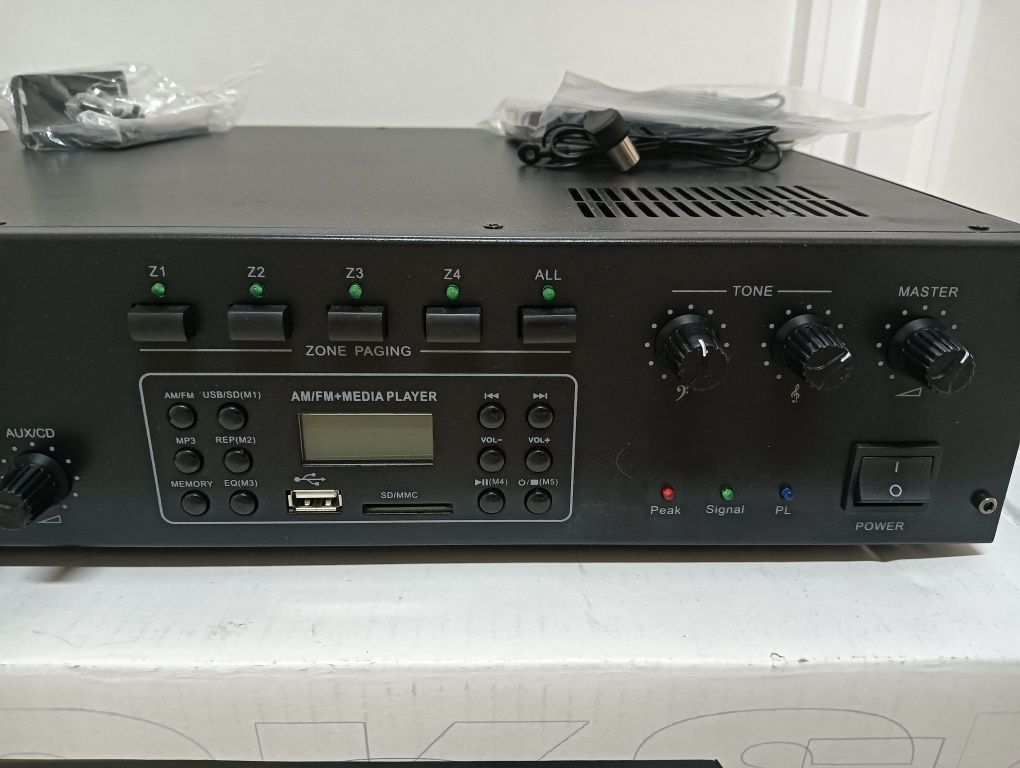 Amplificador de Linha com duas colunas de ofertas