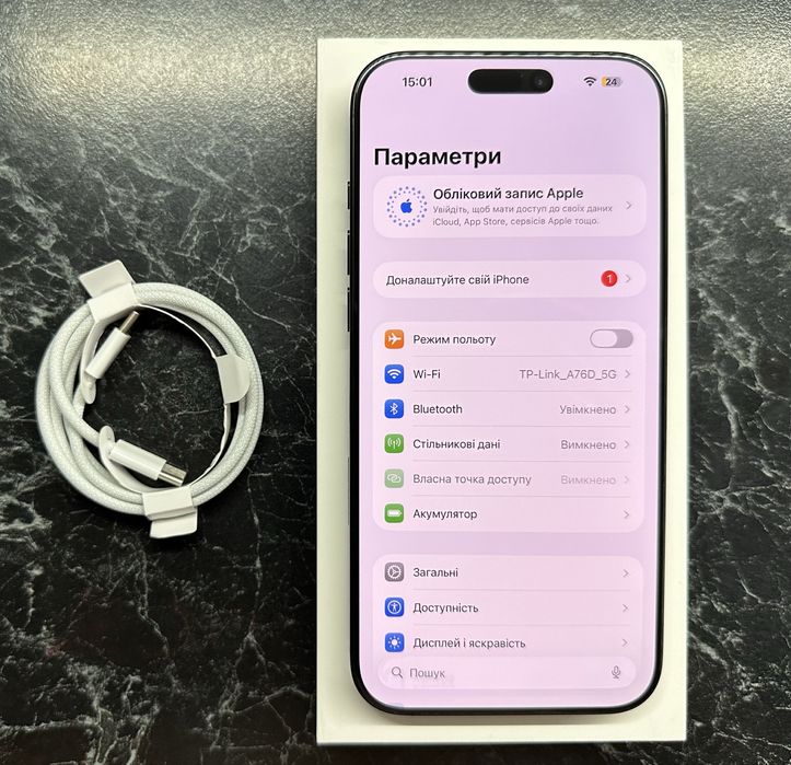 920$ iPhone 16 pro Max 256 eSim 100% батарея
