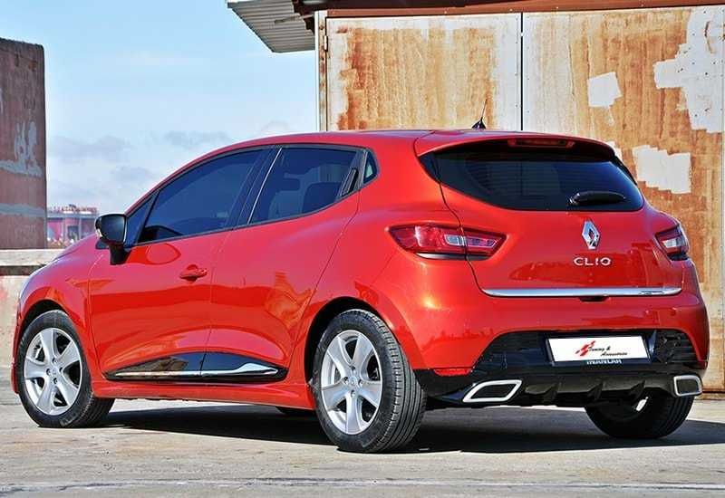 dokładka dolna spojler DYFUZOR TUNING renault clio IV hb 5d