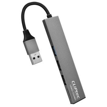 Adapter HUB - USB na USB 3.1 + 2xUSB 2.0 + microSD Slim Combo