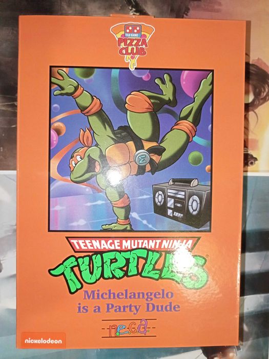 Фигурка Michelangelo. Teenage Mutant Ninja. 1987. NECA.
