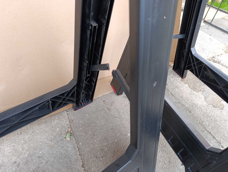 Kobyłki koziołki 2 sztuki z tworzywa sztucznego Forge Steel