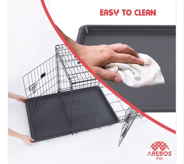 Składana klatka dla psa 92,5x60x66