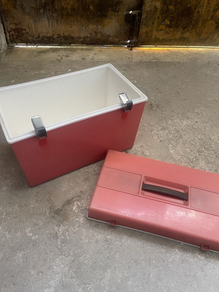 Geleira Vintage em Plástico Rígido - Anos 80/90