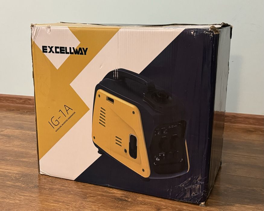 НОВИЙ Генератор Excellway 2.2 kW ЗА ПІВЦІНИ + Каністра в подарунок