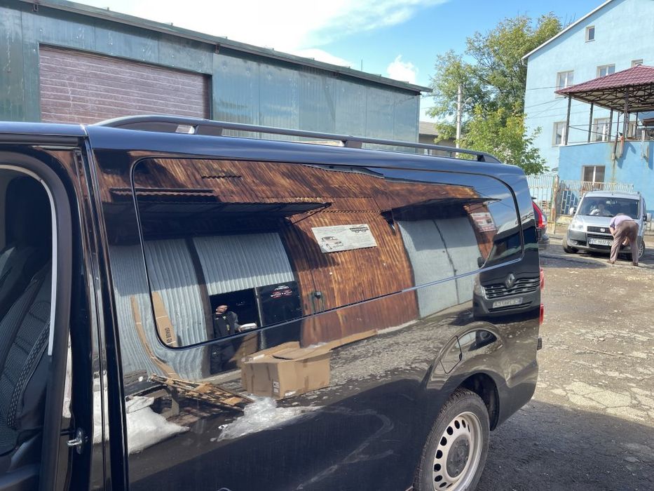 Peugeot Expert 2017+ Рейлинги Skyport (черные)