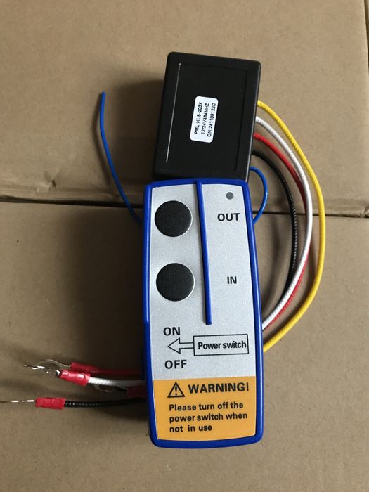 Пульт для лебідки евакуатора 12v/24v силове реле соленоїд