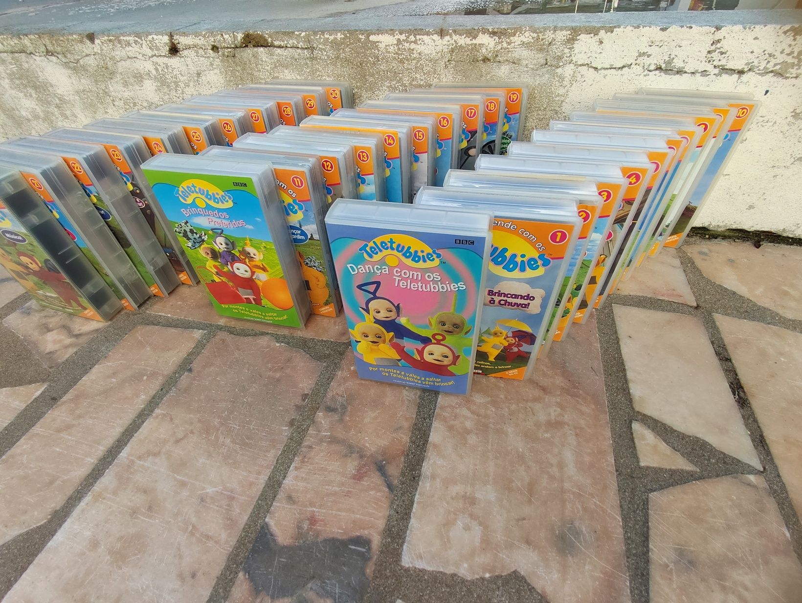 Coleção completa Teletubbies VHS