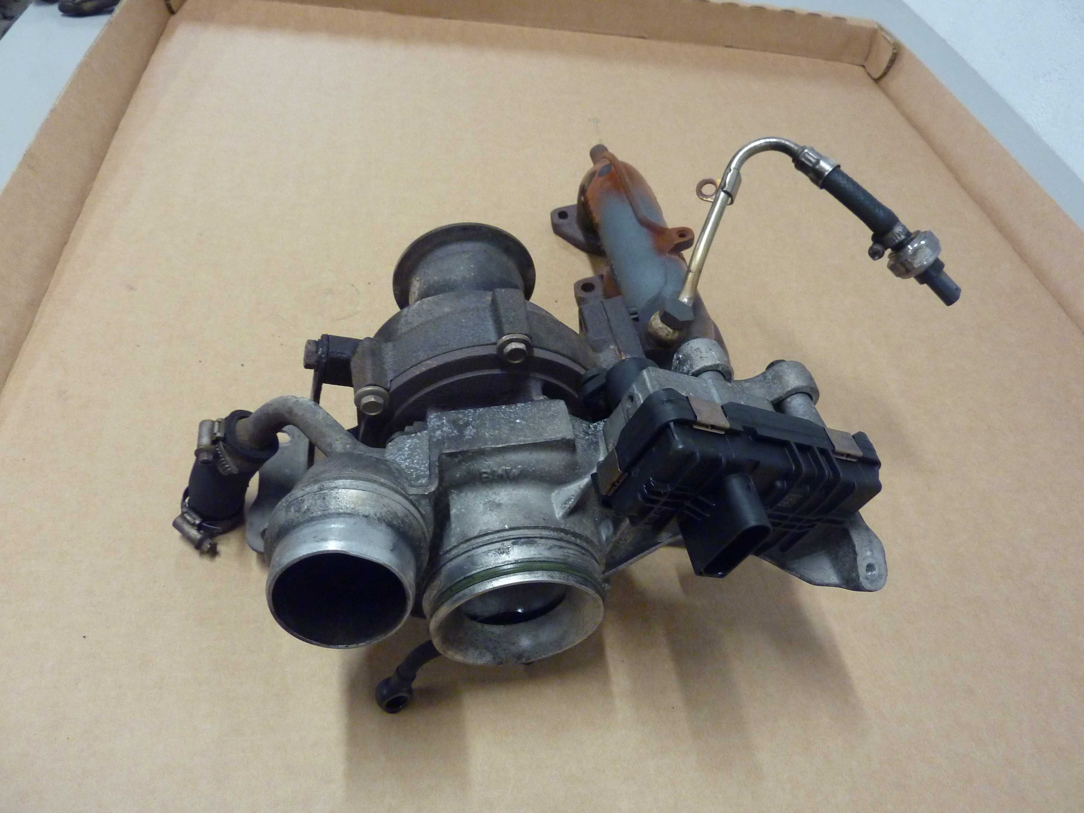 BMW 1 F20 F21 2,0D 184 KM N47D20C turbosprężarka nastawnik 851.9475
