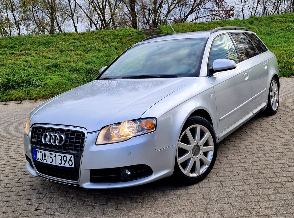 Audi A4 B7 1.6 Benzyna 102 km MPI 3x S-line Zadbana Zarejestrowana
