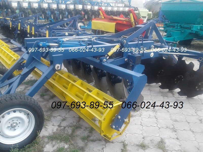 Дискова борона АГД - 2.5/АГД-2.5Н (навісна, причіпна)